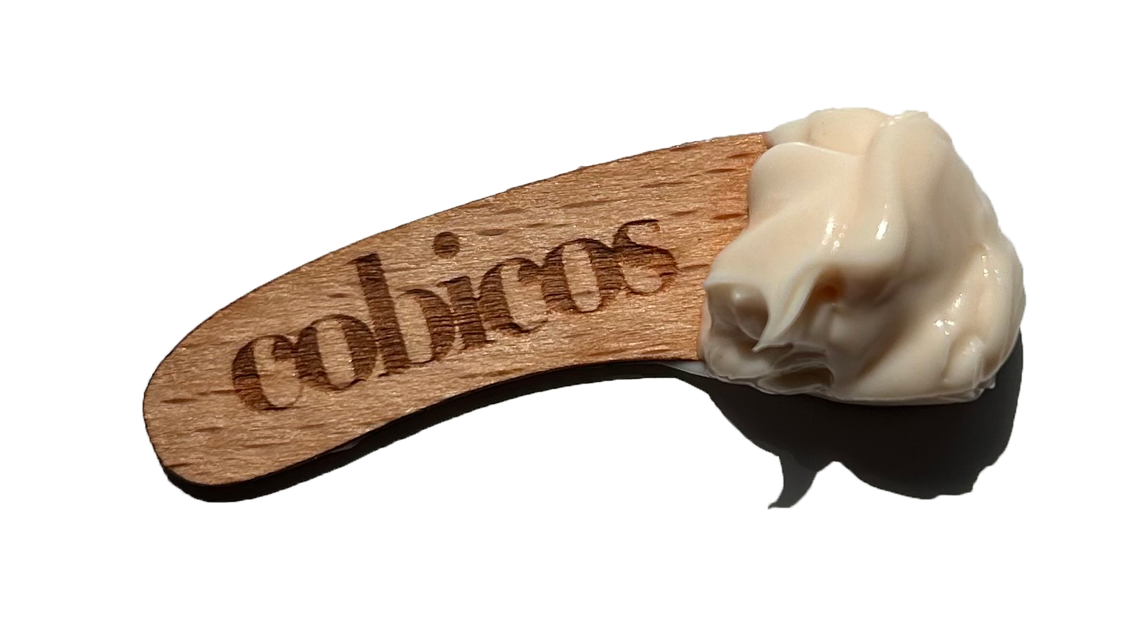 Spatel aus Holz für Masken und Peelings