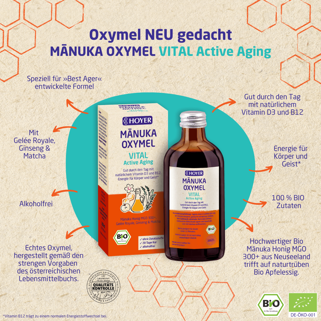Manuka Oxymel Vital Active Aging