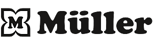 Müller Drogeriemarkt Logo schwarzweiss