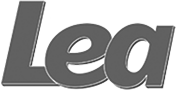 Schriftzug Lea in dunkelgrau