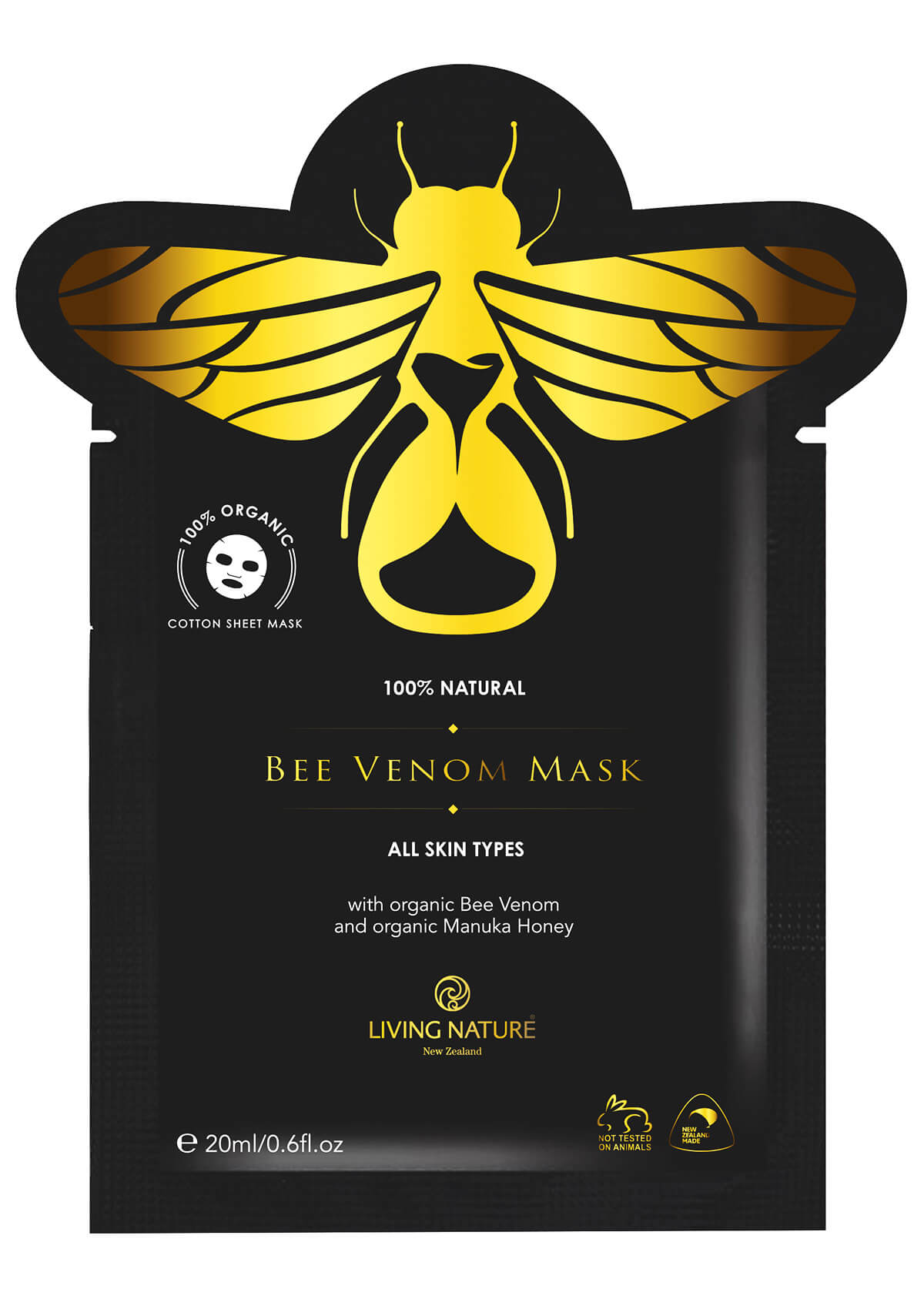 Bee Venom Vliesmaske